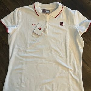 NWT Nike St. Louis Cardinals fitted polo. Perfect for game day! ⚾️